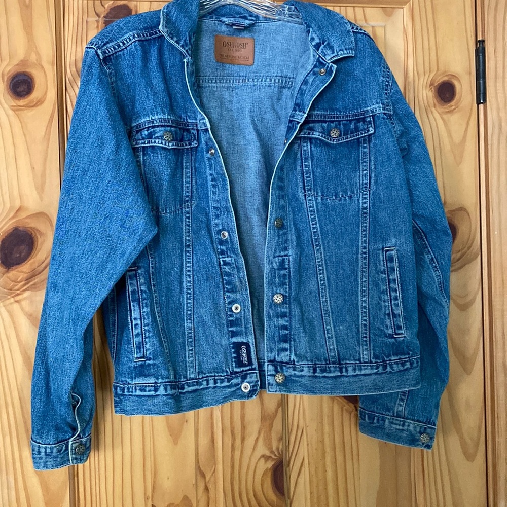 vintage oshkosh denim jacket
